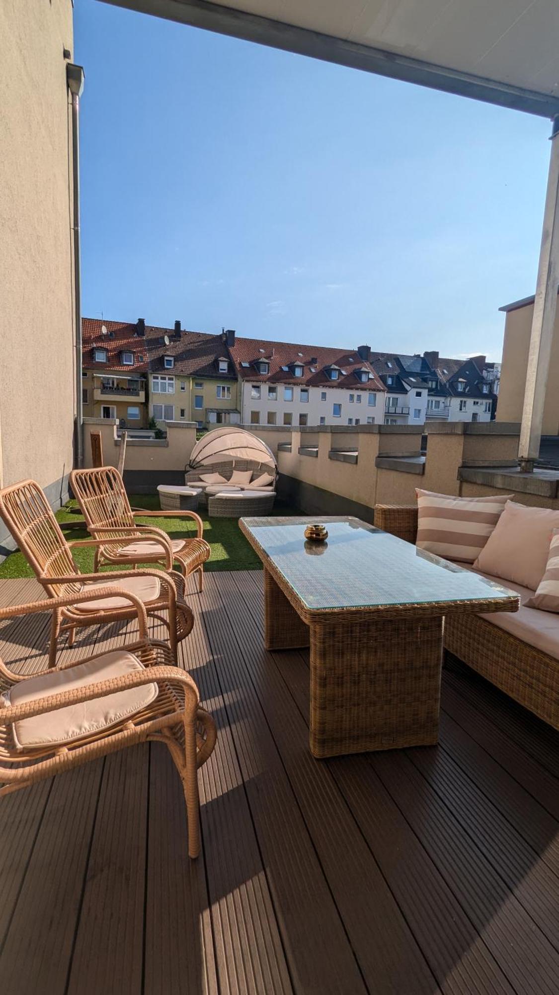 Imposante Whg - Zentral - Dachterrasse - Parken - Aufzug Hagen  Exterior foto